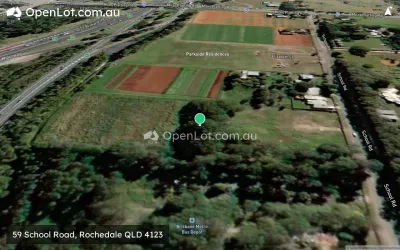 Satellite image for  59 School Road, Rochedale QLD 4123