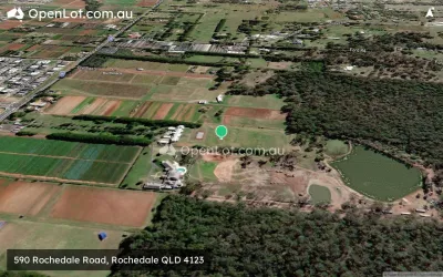 Satellite image for  590 Rochedale Road, Rochedale QLD 4123