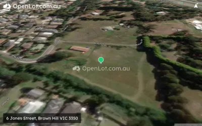 Satellite image for  6 Jones Street, Brown Hill VIC 3350