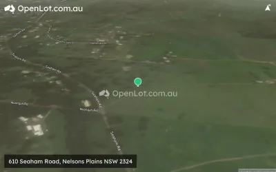 Satellite image for  610 Seaham Road, Nelsons Plains NSW 2324