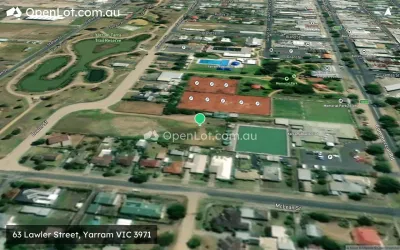 Satellite image for  63 Lawler Street, Yarram VIC 3971