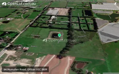Satellite image for  64 Mcmullen Road, Officer VIC 3809