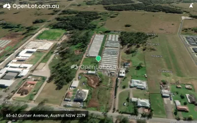 Satellite image for  65-67 Gurner Avenue, Austral NSW 2179