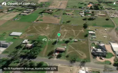Satellite image for  65-75 Fourteenth Avenue, Austral NSW 2179