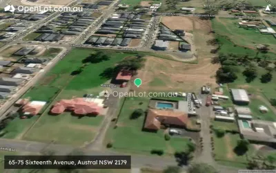 Satellite image for  65-75 Sixteenth Avenue, Austral NSW 2179