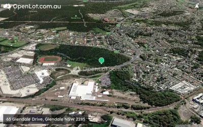 Satellite image for  65 Glendale Drive, Glendale NSW 2285