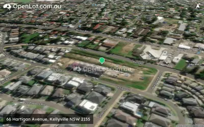 Satellite image for  66 Hartigan Avenue, Kellyville NSW 2155