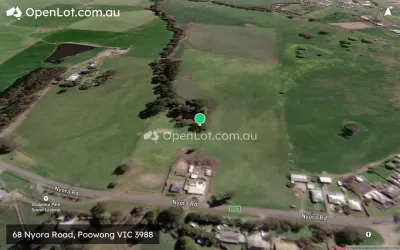Satellite image for  68 Nyora Road, Poowong VIC 3988