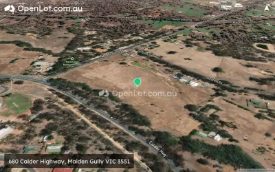 Satellite image for  680 Calder Highway, Maiden Gully VIC 3551