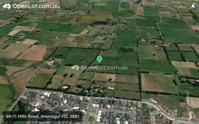 Satellite image for  69-71 Mills Road, Warragul VIC 3820