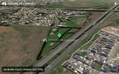 Satellite image for  6a Butler Court, Wallan VIC 3756