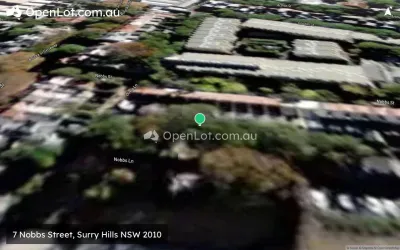 Satellite image for  7 Nobbs Street, Surry Hills NSW 2010