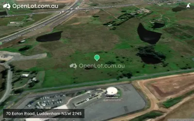 Satellite image for  70 Eaton Road, Luddenham NSW 2745