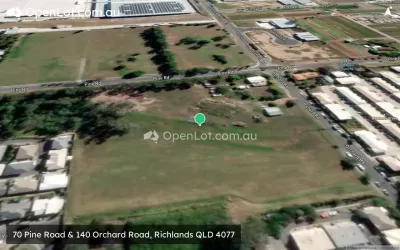 Satellite image for  70 Pine Road & 140 Orchard Road, Richlands QLD 4077