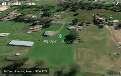 Satellite image for  70 Tenth Avenue, Austral NSW 2179