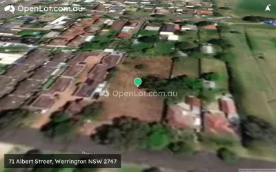 Satellite image for  71 Albert Street, Werrington NSW 2747