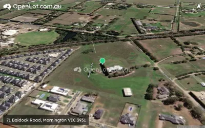 Satellite image for  71 Baldock Road, Mornington VIC 3931