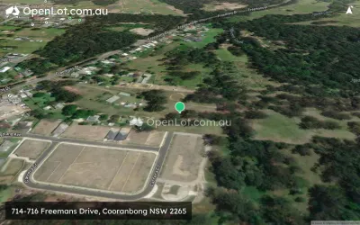 Satellite image for  714-716 Freemans Drive, Cooranbong NSW 2265