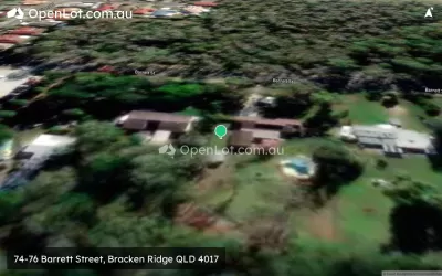 Satellite image for  74-76 Barrett Street, Bracken Ridge QLD 4017