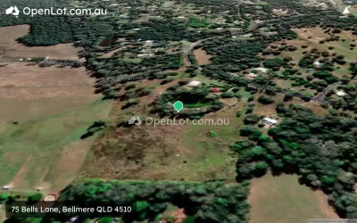 Satellite image for  75 Bells Lane, Bellmere QLD 4510