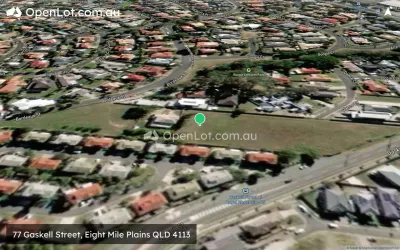 Satellite image for  77 Gaskell Street, Eight Mile Plains QLD 4113