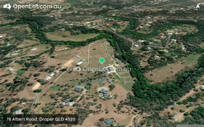 Satellite image for  78 Albert Road, Draper QLD 4520
