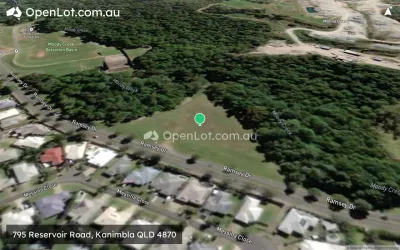 Satellite image for  795 Reservoir Road, Kanimbla QLD 4870
