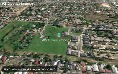 Satellite image for  79A Cranhaven Road, Langwarrin VIC 3910