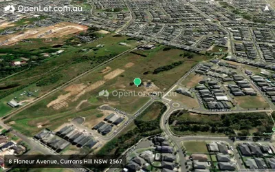 Satellite image for  8 Flaneur Avenue, Currans Hill NSW 2567