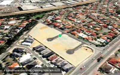 Satellite image for  8 Lansdowne Entrance, Canning Vale WA 6155