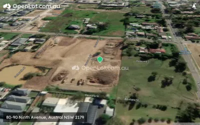 Satellite image for  80-90 Ninth Avenue, Austral NSW 2179
