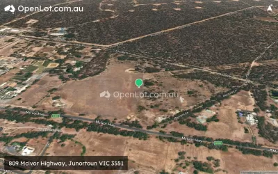 Satellite image for  809 Mcivor Highway, Junortoun VIC 3551