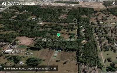 Satellite image for  81-93 School Road, Logan Reserve QLD 4133