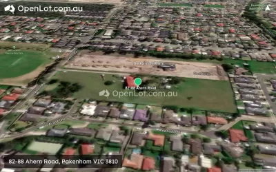 Satellite image for  82-88 Ahern Road, Pakenham VIC 3810