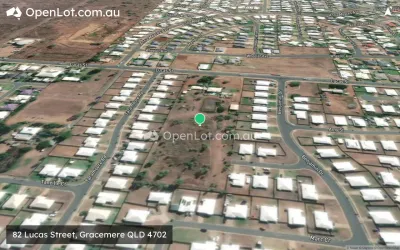 Satellite image for  82 Lucas Street, Gracemere QLD 4702