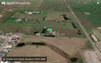Satellite image for  82 Middle Arm Road, Goulburn NSW 2580