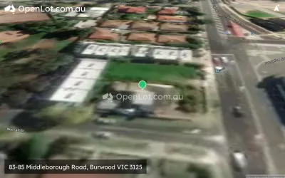 Satellite image for  83-85 Middleborough Road, Burwood VIC 3125