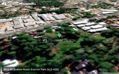 Satellite image for  84 & 92 Queens Road, Everton Park QLD 4053