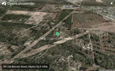 Satellite image for  84-136 Binnies Road, Ripley QLD 4306