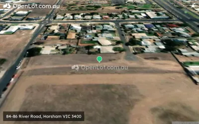 Satellite image for  84-86 River Road, Horsham VIC 3400