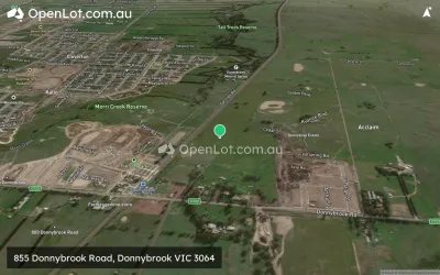 Satellite image for  855 Donnybrook Road, Donnybrook VIC 3064