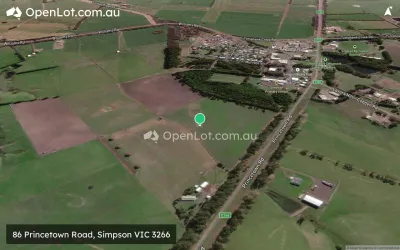 Satellite image for  86 Princetown Road, Simpson VIC 3266