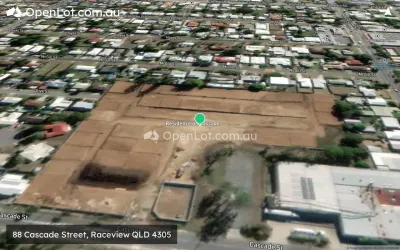 Satellite image for  88 Cascade Street, Raceview QLD 4305