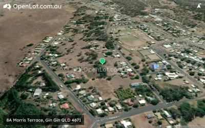 Satellite image for  8A Morris Terrace, Gin Gin QLD 4671