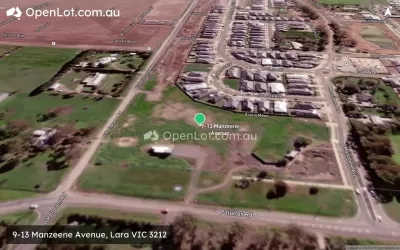 Satellite image for  9-13 Manzeene Avenue, Lara VIC 3212