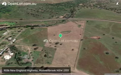 Satellite image for  9036 New England Highway, Muswellbrook NSW 2333