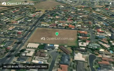 Satellite image for  94-110 Bridle Road, Morwell VIC 3840