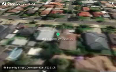 Satellite image for  96 Beverley Street, Doncaster East VIC 3109