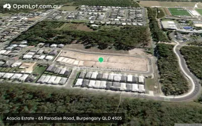Satellite image for  Acacia Estate - 63 Paradise Road, Burpengary QLD 4505
