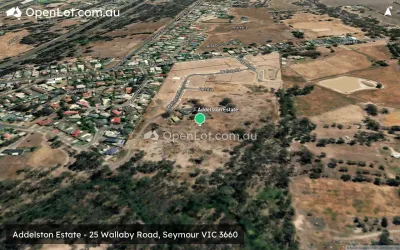 Satellite image for  Addelston Estate - 25 Wallaby Road, Seymour VIC 3660